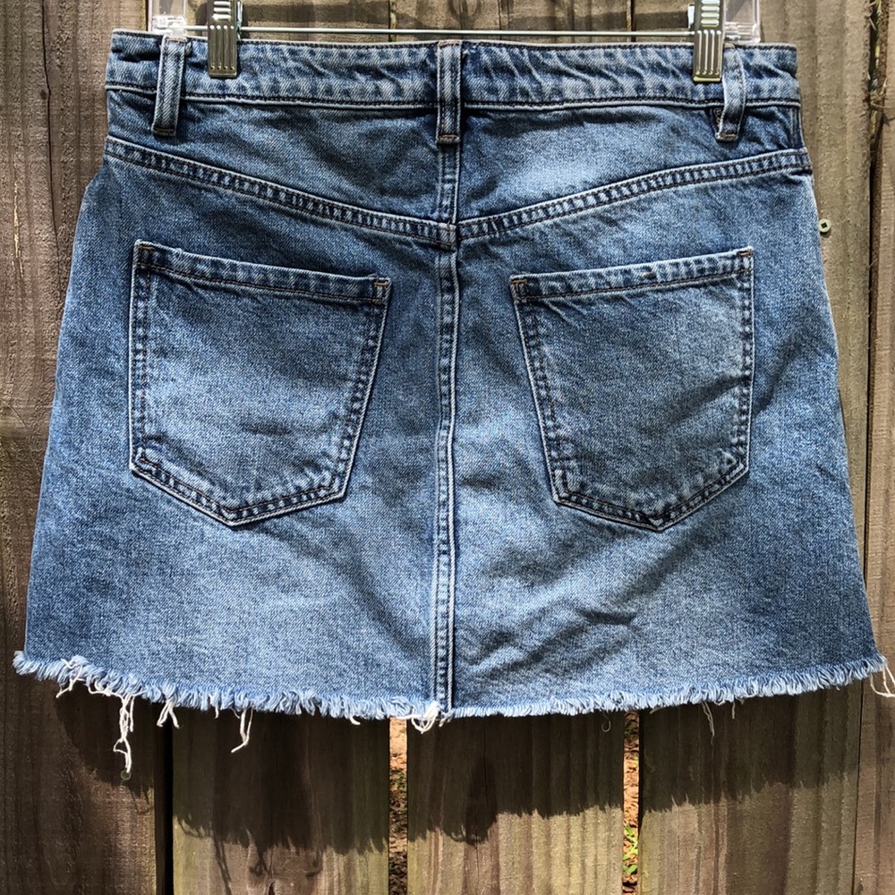 Free people denim skirt - Picture 4 of 5